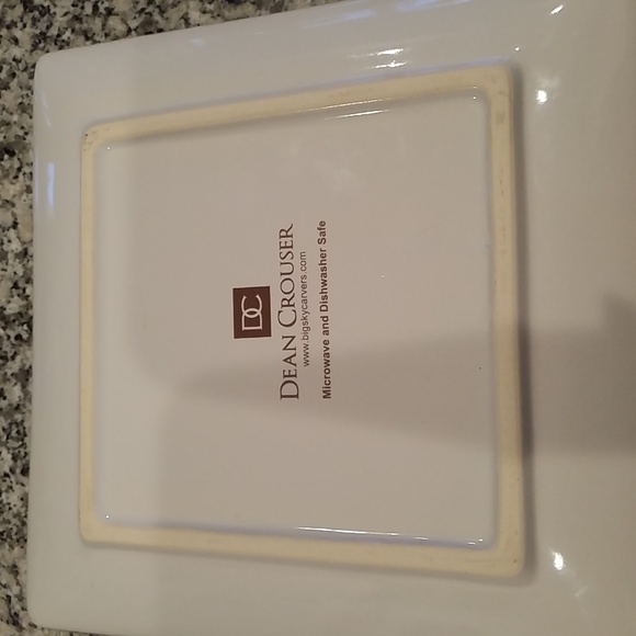 Dean Crouser Watercolor Bird White Ceramic Snack Tray - Picture 4 of 6